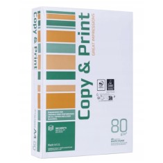 Hartie copiator/imprimanta, format A4, 80 g/mp, top 500 coli