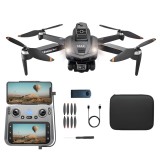 HexaCraft SkyBite MAX &ndash; Drona cu 2 camere HD 8K, ecran 4.5 inch, senzor 360, GPS, retur automat, motor brushless, 30min zbor, 3km raza, pliere compact