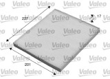 VALEO 715521 VALEO ESSENTIAL Filtru, aer habitaclu