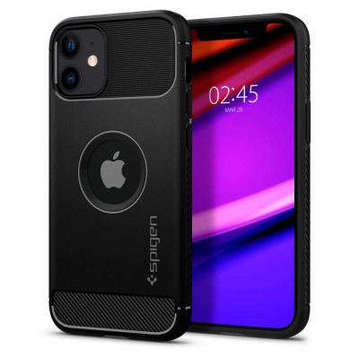 Husa Spigen Rugged Armor Iphone 12 12 Pro foto