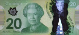 Bancnota Canada 20 Dolari 2012 (2014) - P108b UNC ( polimer )