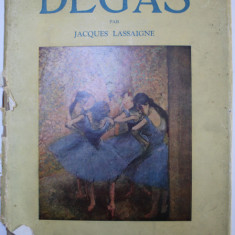 DEGAS par JACQUES LASSAIGNE , 1947