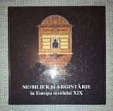 Mobilier &amp; Argintarie Europa Sec. XIX: Album de Arta, Stare Buna