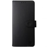 Husa tip carte cu stand si clapeta Techsuit neagra pentru Samsung Galaxy S22 Ultra 5G