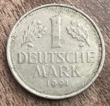 C50 - Moneda foarte veche - Germania - 1 marca - 1991 litera A