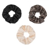 Set Elastice Păr Femei, Model Satinat, Multicolor, 3 Bucăți, Oem