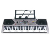 Cumpara ieftin Orga electronica IdeallStore&reg;, Schone Klange, intrare USB, mini-microfon, suport partitura inclus, argintiu