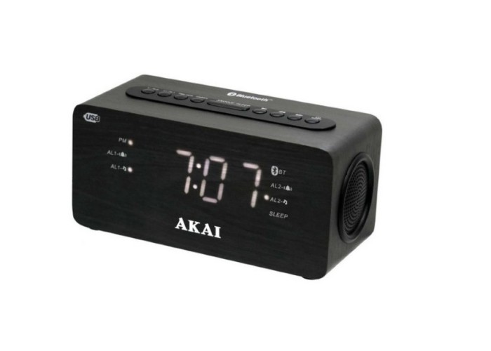 Radio cu ceas Akai ACR-2993 FM Negru Radio cu ceas Akai ACR-2993 FM Negru
