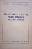 Reguli tehnice minime pentru stavilirea eroziunii solului (1956)