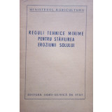 Reguli tehnice minime pentru stavilirea eroziunii solului (1956)