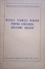 Reguli tehnice minime pentru stavilirea eroziunii solului (Editia: 1956) foto