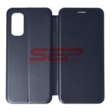Husa Flip Cover OPPO Reno4 Pro 5G, Midnight Blue, Protectie 360, Premium