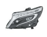 Far MERCEDES Clasa V/Vito (W447), 04.2014-, partea Stanga, HELLA, cu sistem iluminat in curba; cu &amp;quot;lumina timp de zi&amp;quot; tip LED; LED; electri