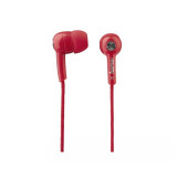 Casti In-Ear stereo Basic Hama, Rosu, Casti In Ear, Cu fir, Mufa 3,5mm