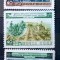 Rusia 1954 ferma agricultura,vaci, combina agricola serie 3v. Mlh