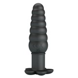 Dopuri cu vibratii - Pretty Love Imron Dop Anal Vibrator din Silicon 10 Setari de Vibratie Rezistent la Apa pentru Cupluri