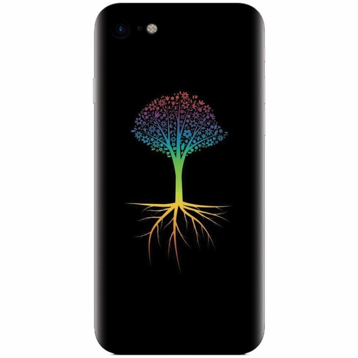 Husa silicon pentru Apple Iphone 6 Plus, Tree 001