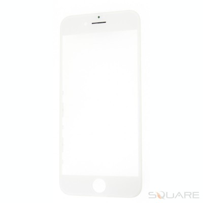 Geam Sticla iPhone 8, Complet, White foto