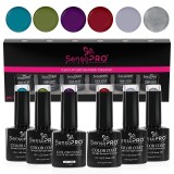 Set 6 Oje Semipermanente 10ml SensoPRO Milano, Chic Mirage