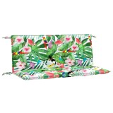 Cumpara ieftin Perne banca de gradina 2 buc. multicolor 120x50x7 cm textil