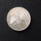 10 mark 1972 ( J ) , Germania _ monedă din argint _ Jocurile Olimpice Munich, Europa