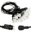 Ghirlanda tip sirag de becuri, LED, 220-240V, IP44, 4 cm, 10 m, Isotrade