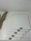 Set 10 platouri patrate din MDF,grosimea 2.5mm