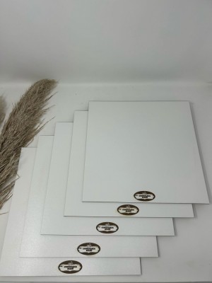 Set 10 platouri patrate din MDF,grosimea 2.5mm foto