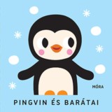 Pingvin &eacute;s bar&aacute;tai - Z&ouml;rgő textilk&ouml;nyv r&aacute;g&oacute;k&aacute;val