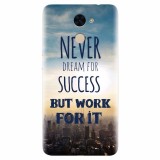 Husa silicon pentru Huawei Nova Lite Plus, Never Dream