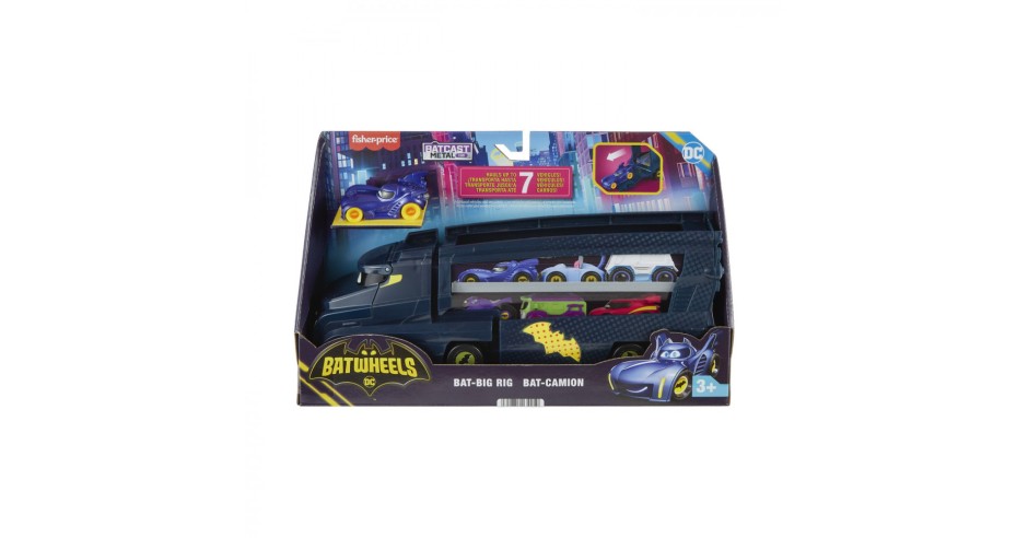 Fisher price batwheels camionul bat big rig, Mattel | Okazii.ro