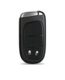 Set 2 bucati - Carcasa telecomanda Topautochei&amp;#174; compatibila cu Jeep Cherokee, Dodge RAM Durango, Chrysler 2 butoane