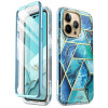 Husa Supcase Cosmo pentru Apple iPhone 14 Pro Max Ocean Blue, Carcasa