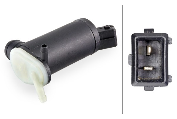 HELLA 8TW 006 847-001 pompa de apa,spalare parbriz