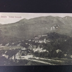 Sinaia - vedere generala - carte postala interbelica necirculata