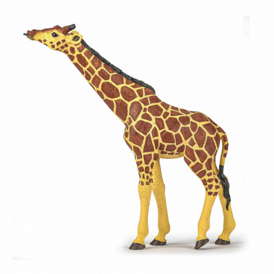 Papo figurina girafa cu cap ridicat foto
