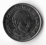 Moneda 5 centesimos 2019 - Panama, Sara Sorillo