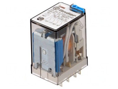 Releu electromagnetic 4PDT 220VDC 15A foto