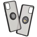 Husa Samsung Galaxy A51 4G Techsuit Glinth cu inel suport stand magnetic, negru