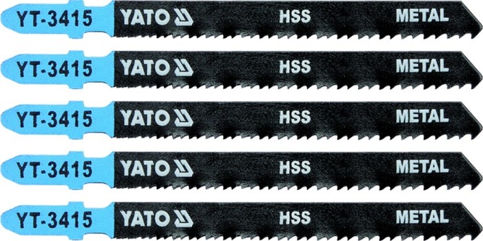 Set 5 lame HSS pentru fierastrau pendular 24-10 TPI YATO