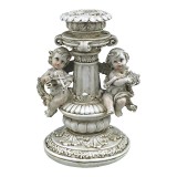 Statueta ingeri cu suport pentru lumanare, 11x16 cm