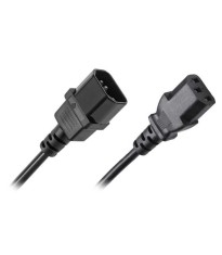 Cablu alimentare PC-Monitor 0.5m IEC-C13 - IEC-C14 Cabletech KPO2770-0.5 foto