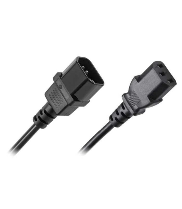 Cablu alimentare PC-Monitor 0.5m IEC-C13 - IEC-C14 Cabletech KPO2770-0.5