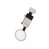 Flex Home Key iPhone 7, 7 Plus, 8, 8 Plus, Return button key, Shalou, Gold