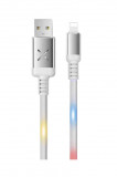 Cablu incarcare telefon USB Lightning 2A Konfulon DC10I alb