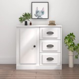 vidaXL Servantă, alb, 70x35,5x67,5 cm, lemn prelucrat