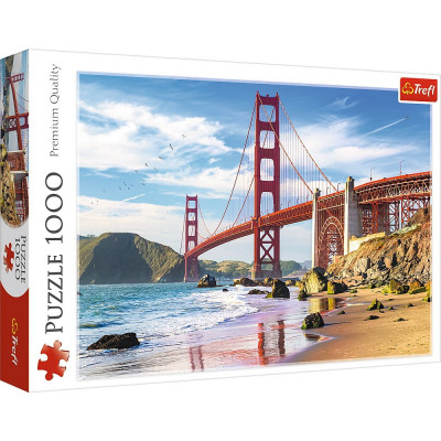 PUZZLE TREFL 1000 PODUL GOLDEN GATE SAN FRANCISCO foto