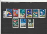 1972 LP 814 LP 815 LP 816 INCHEIEREA PROGRAMULUI APOLLO SERIE+COLITA DANTELATA + COLITA NEDANTELATA MNH NESTAMPILATE, Nestampilat