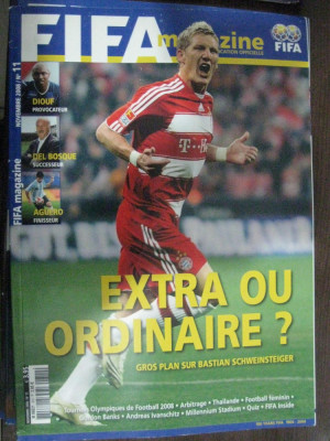 Revista fotbal - FIFA magazin (noiembrie 2008) foto