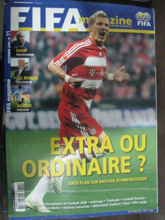 Revista fotbal - FIFA magazin (noiembrie 2008)